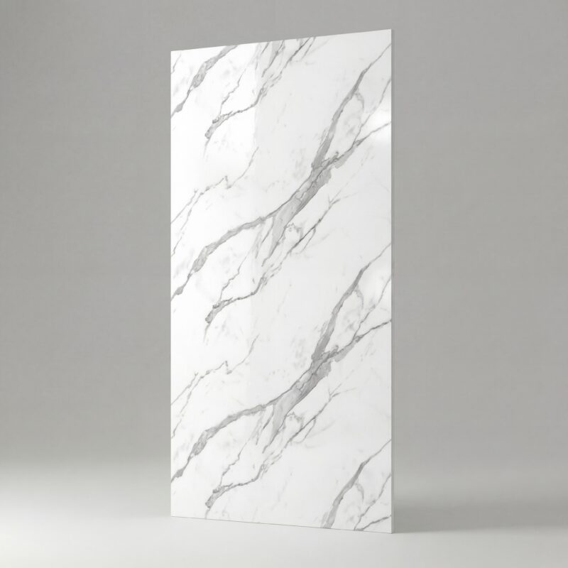 Panel ścienny PCV biały marmur Bianco – wzór marmurowy, płyta 280x122 cm